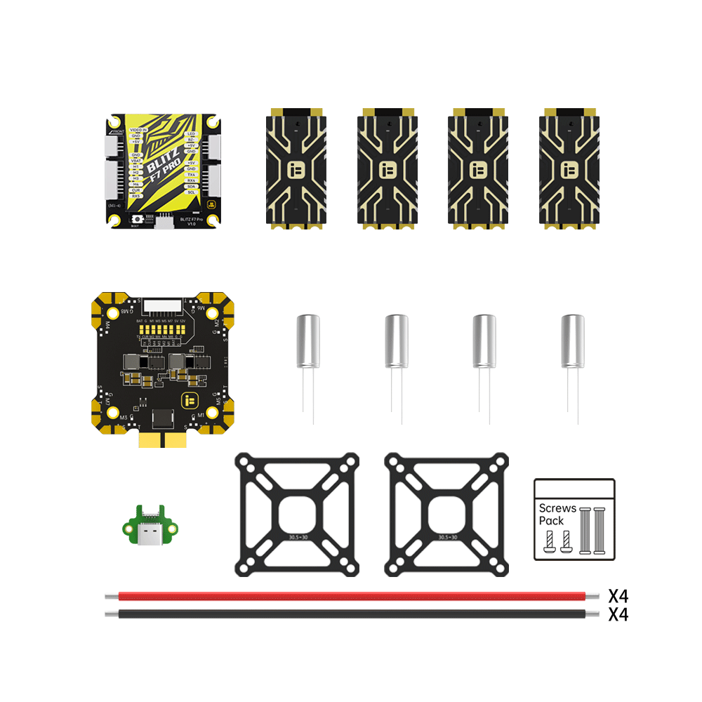 BLITZ F7 Pro Combo Set (E80 single ESC) 