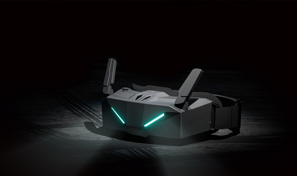 Meet the Mecha-Style FPV Goggles: Skyviz Goggles Redefines Immersion