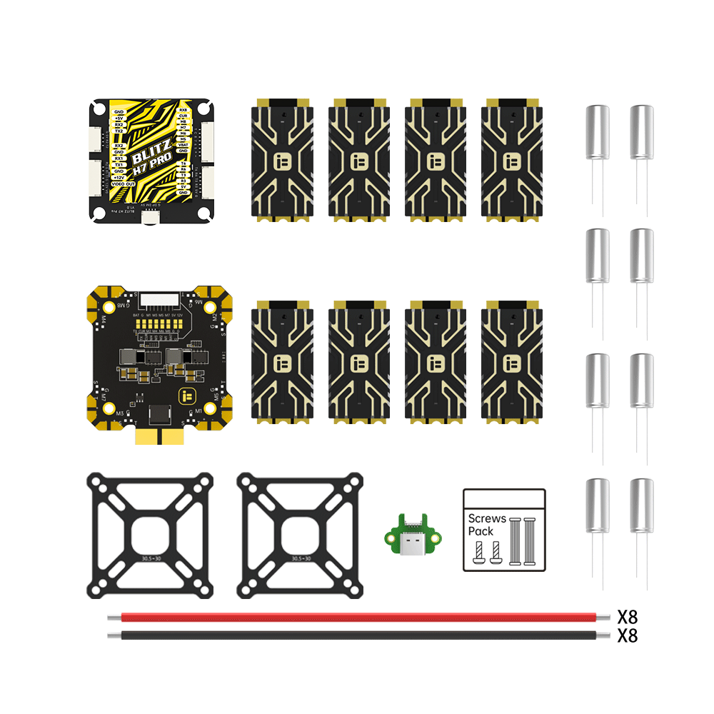 BLITZ H7 Pro Combo Set (E80 single ESC) 